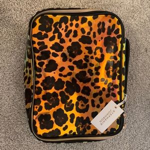 holographic make up bag! never used, brand new!